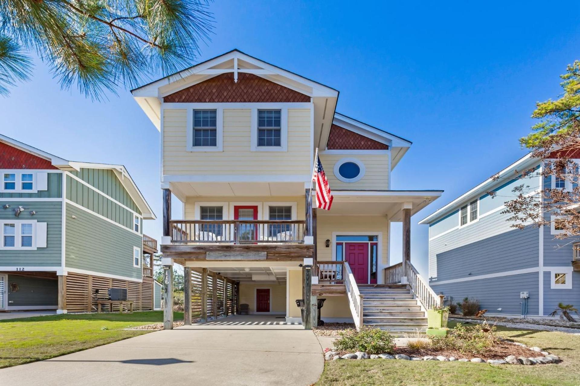 5508 Southern Comfort Dog Friendly Shared Pool Kill Devil Hills Exterior foto